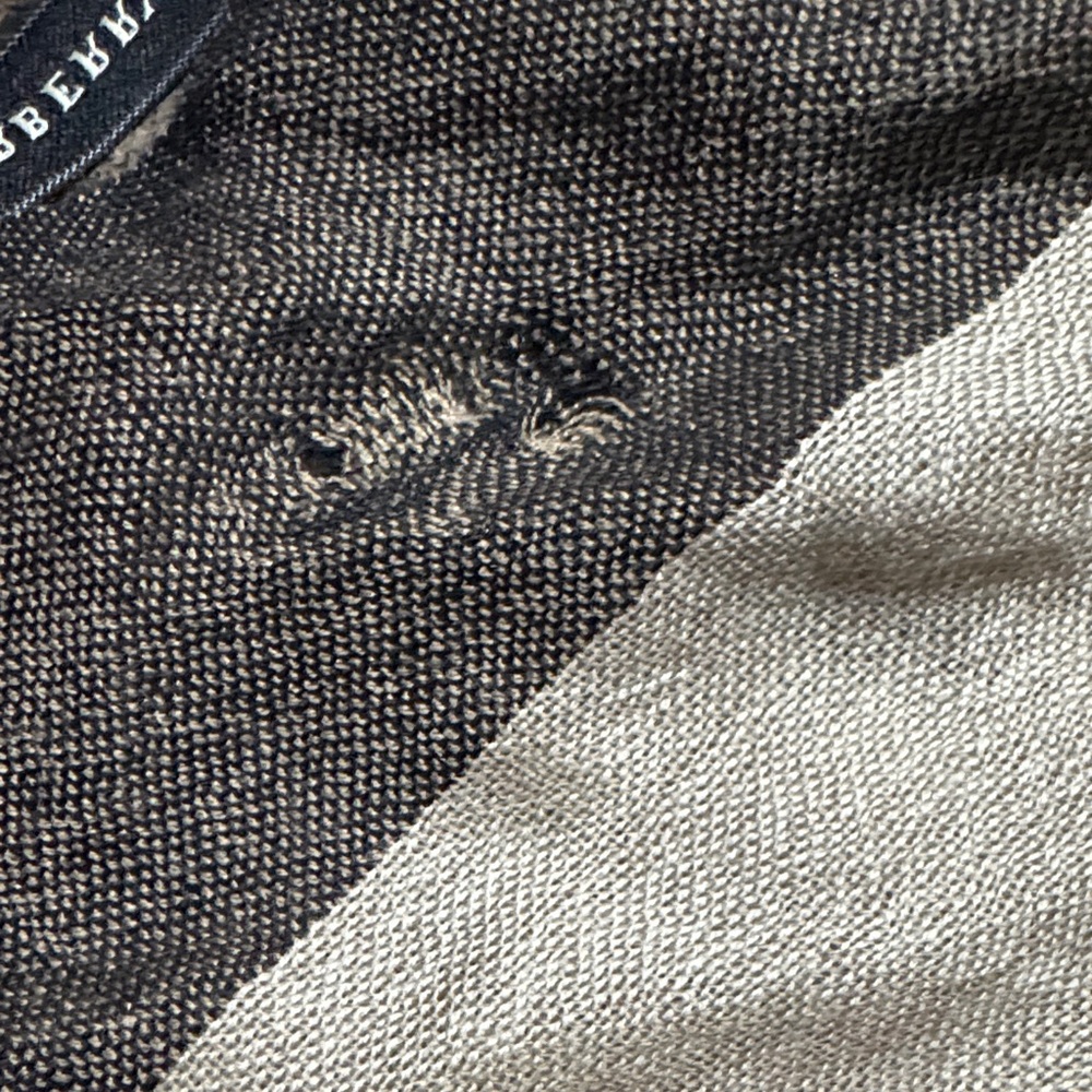 Burberry Check Cashmere silk scarf - Picture 5 of 10
